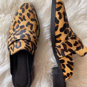 Brand new - Leopard Print Mules